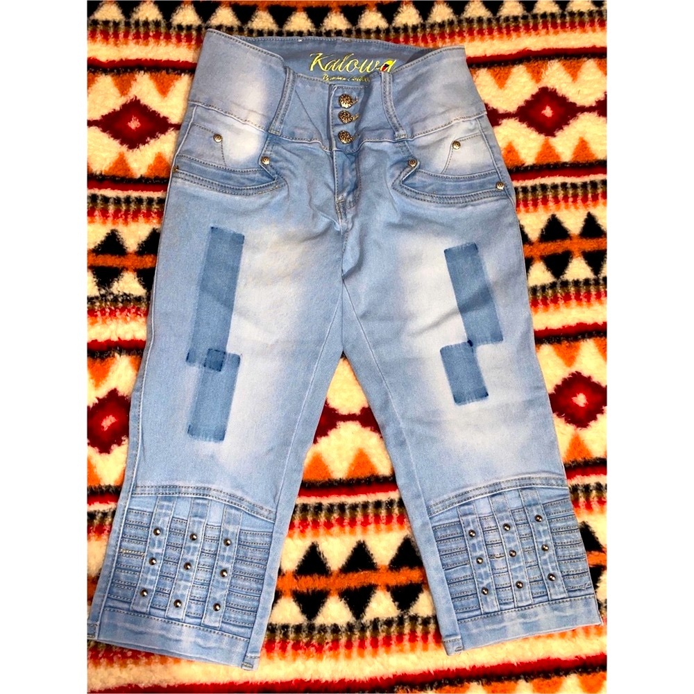 Kalowa Premium Collection Demin Bermuda Shorts